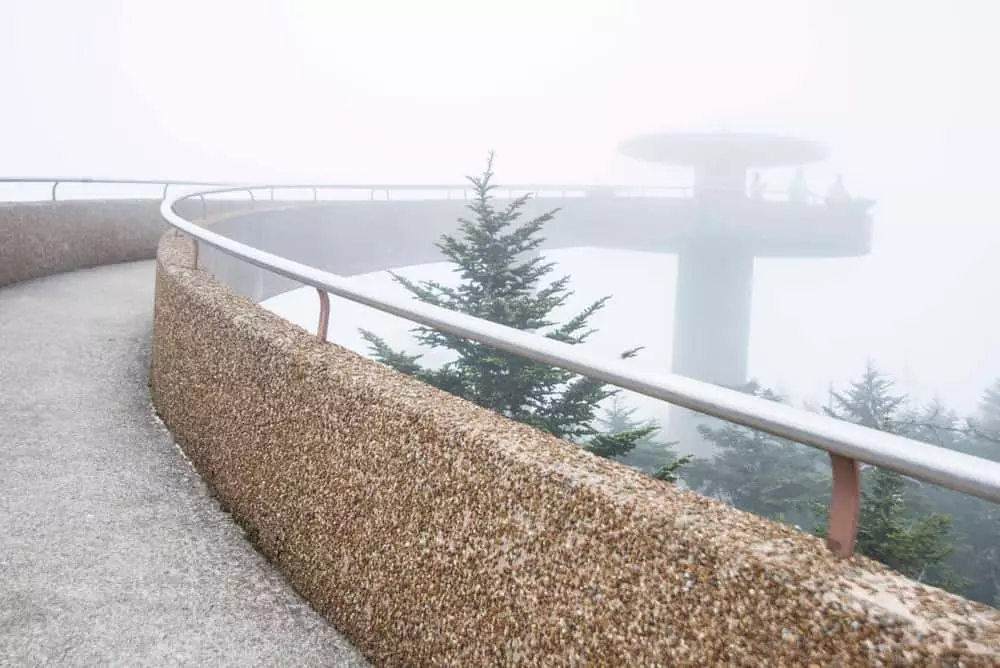 clingmans dome in the great smoky mountains