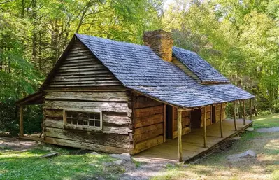 noah bud ogle cabin in the smoky mountains