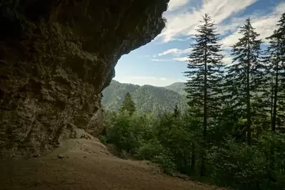 The view from Alum Cave Bluffs