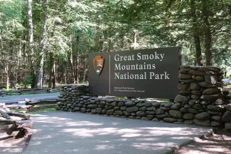 GSMNP entrance sign