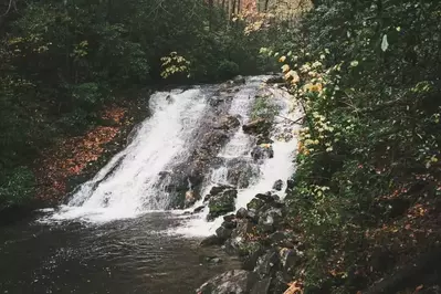 Indian Creek Falls in the Smoky Mountains