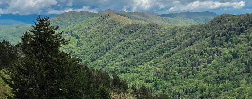 Great Smoky Mountains National Park mountain view